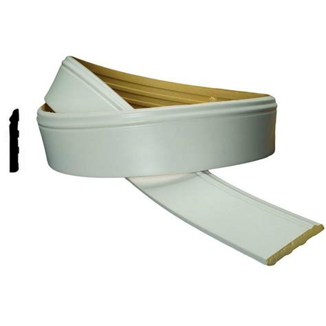 Boost your home's curb appeal with this 10 ft. x 5-51/64 in. x 43/64 in. Vinyl Jamb Molding. It replaces damaged or rotten molding around garage doors. This molding is made of durable vinyl that can be worked like wood but won't split or crack. Product ID #: 100005798 Internet #: 070673836930 Model #: 0249710015. 